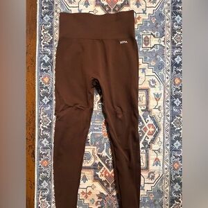 White fox brown leggings